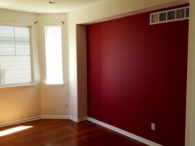 Interior accent wall painting by CertaPro Painters in Littleton, CO