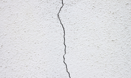 Crack in wall