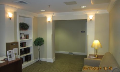 Interior Medical Facility Painting