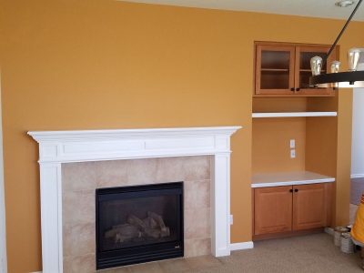 Interior living room painting by CertaPro Painters in Centennial, CO