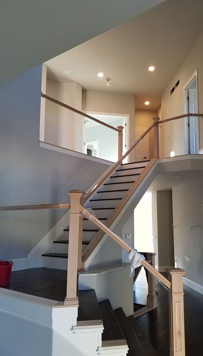 Interior house painting by CertaPro House Painters in Centennial, CO