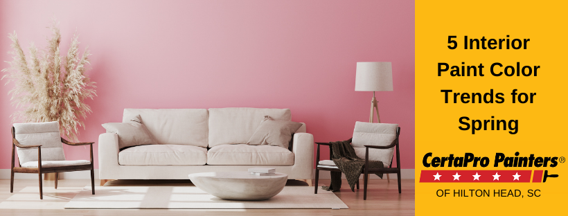 5 Interior Paint Color Trends for Spring - Hilton-Head