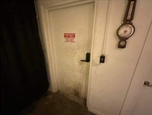 Back/Exit Door Before View