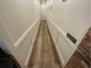Before Photo of Lost Local Hallway