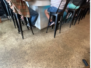 Before Look at Shiplap Bar