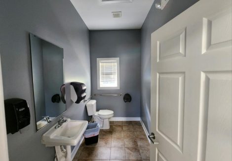 Second Gym Bathroom Repainted