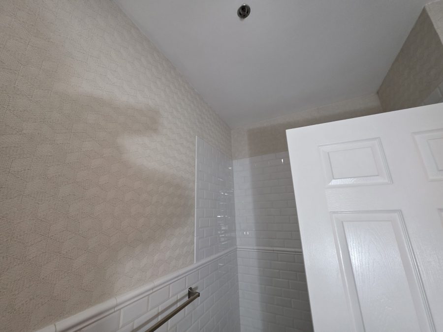 home bathroom with wallpaper and paint Preview Image 1