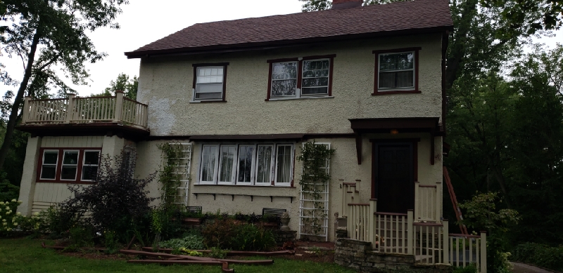 Exterior Painting – Flossmoor, IL Before