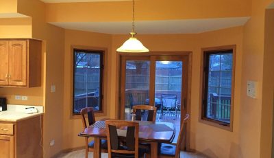 Interior dining room painting by CertaPro painters in Olympia Fields, IL