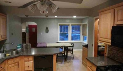 Interior kitchen painting by CertaPro Painters in Homewood, IL