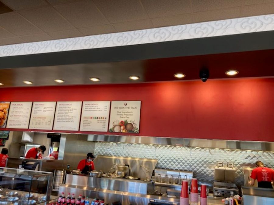 Panda Express Commercial Interior Painting Preview Image 1