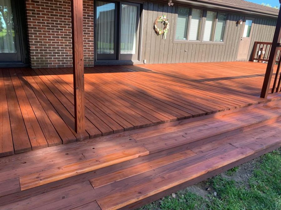 Lansing, IL Deck Staining Preview Image 2