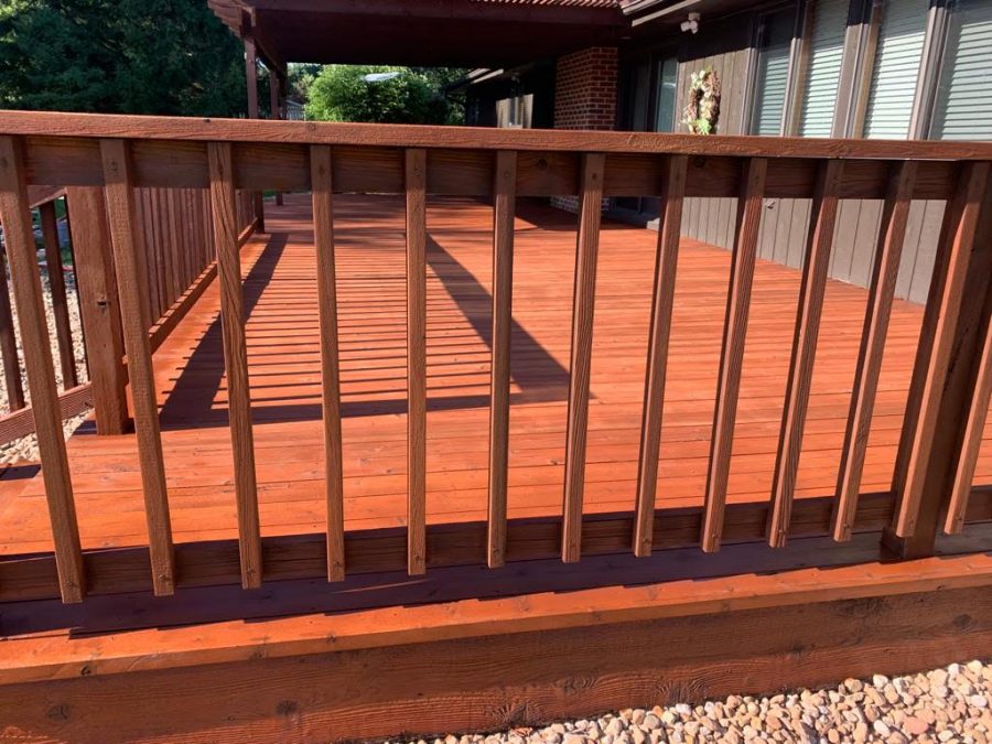Deck Staining Lansing, IL Preview Image 1