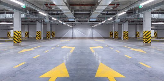 Parking Garage Line Painting & Stenciling