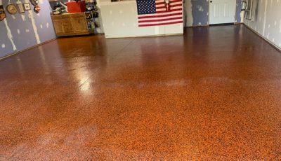 Concrete Floor Coating Project for Small Garage