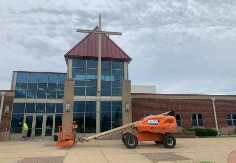 Community Church Cross Painting Project