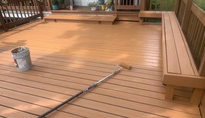 Exterior Deck Stain in Homewood, IL