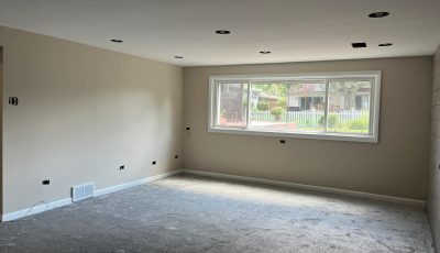 Drywall Interior Repaint Near Window