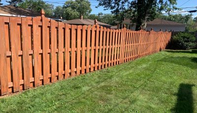 Fence Staining for Backyard in Dolton, IL