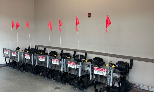 Cart Storage Areas