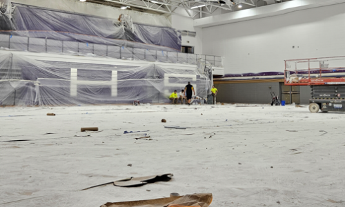 Progress On The Ceiling