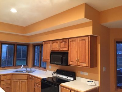 Interior kitchen painting by CertaPro painters in Olympia Fields, IL