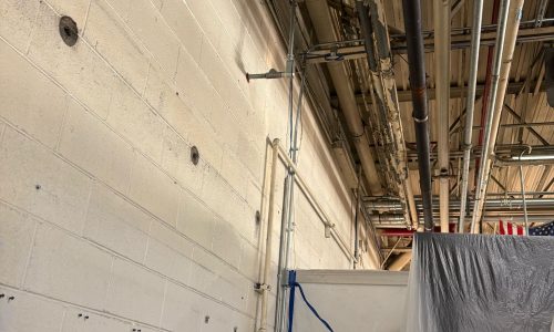 Updating Walls Behind Equipment