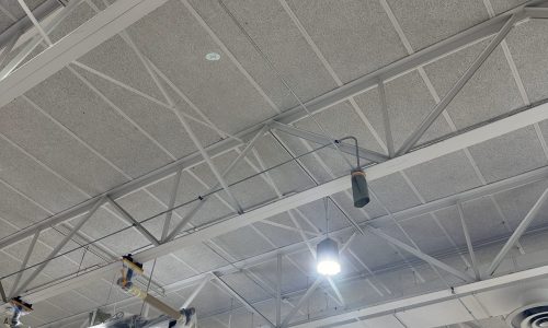 Highschool Gym Ceiling (Before)