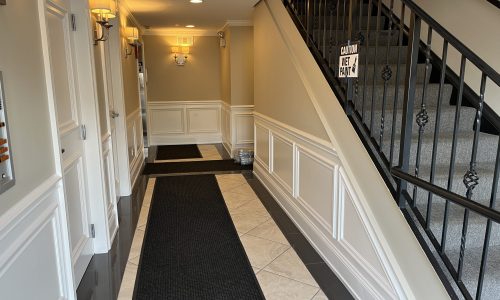 Clock Tower Pointe Trim Work