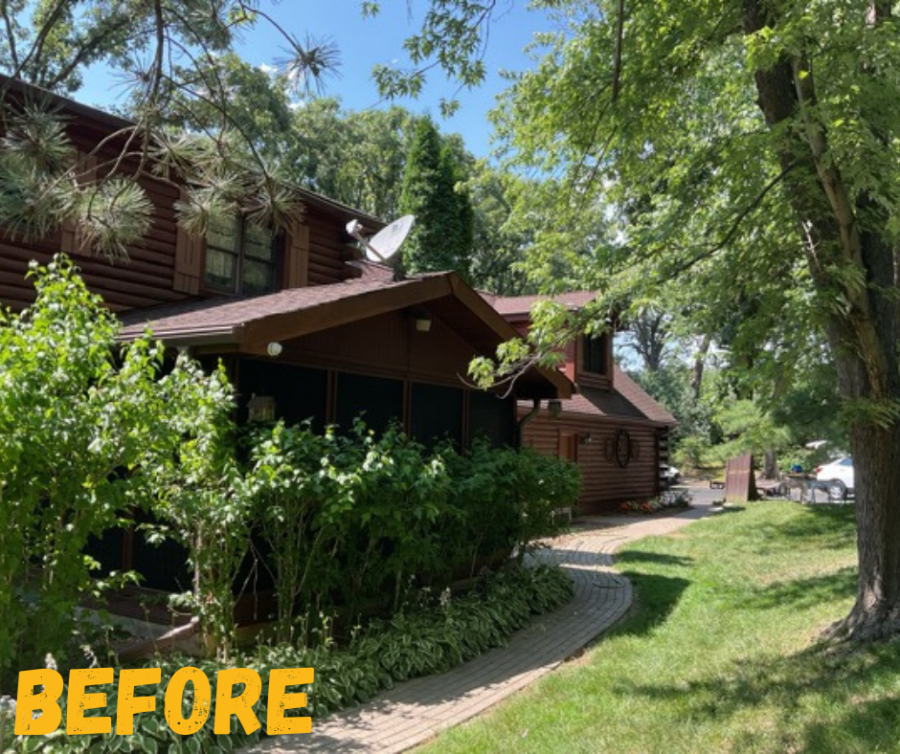 log home before repaint Preview Image 6