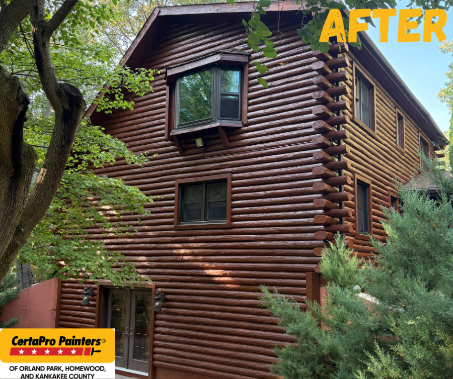 stained log home Preview Image 2