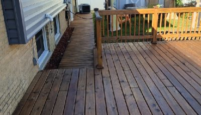 Deck Staining Chicago Heights, IL