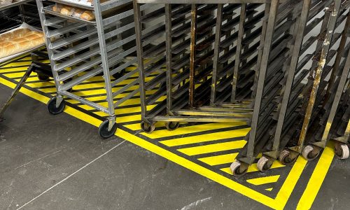 Bright & Safe: Fresh Yellow Safety Markings