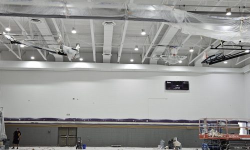 Ceiling Painting in Progress