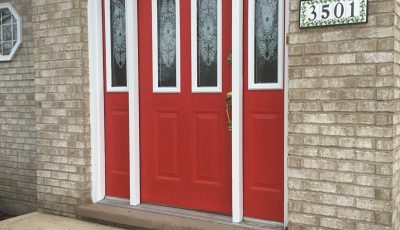 Bourbonnais, IL Front Door Exterior Painting