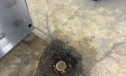 Compromised Floor Surrounding Drains