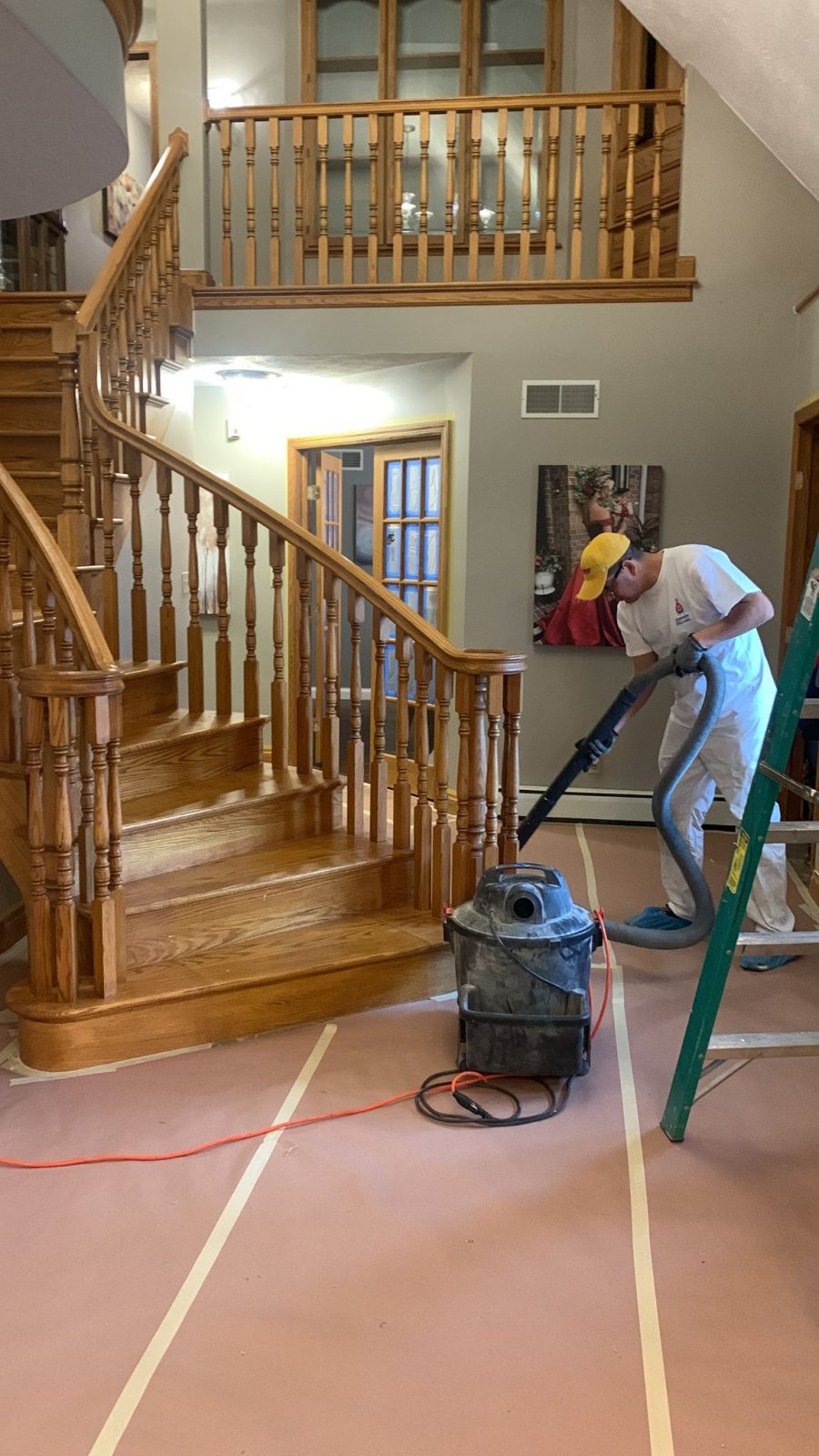 During Process - White Trim Painting Preview Image 7