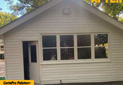 White Siding Refresh