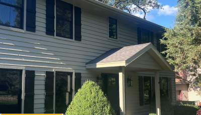 house after siding repaint