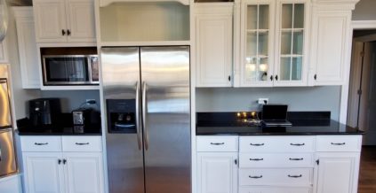Kitchen Cabinet Stain to Paint Project in Frankfort, IL ...