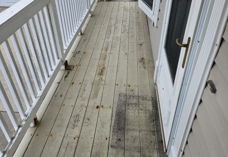 Before Professional Deck Painting