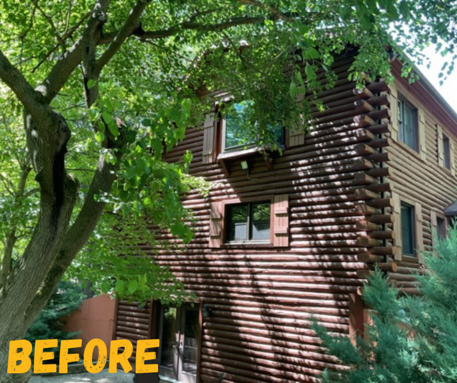 log home before repaint Preview Image 5