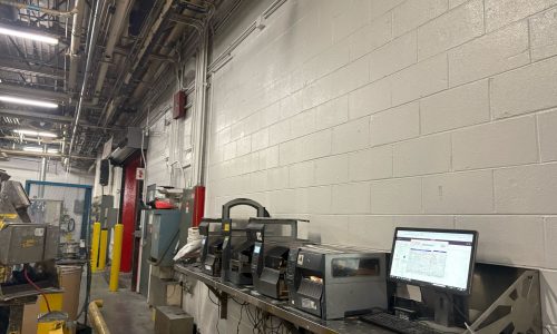 Walls Behind Equipment