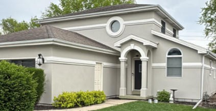 Stucco and Trim Repaint