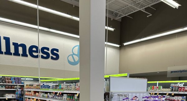 pharmacy area of store