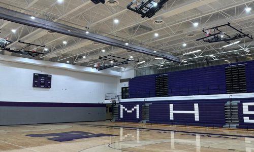 Bleacher Side Of The Gym (After)