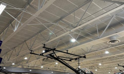 High School Gym Ceiling (After)