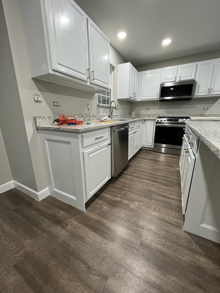 Professional Kitchen Cabinet Painting Transformation Preview Image 3