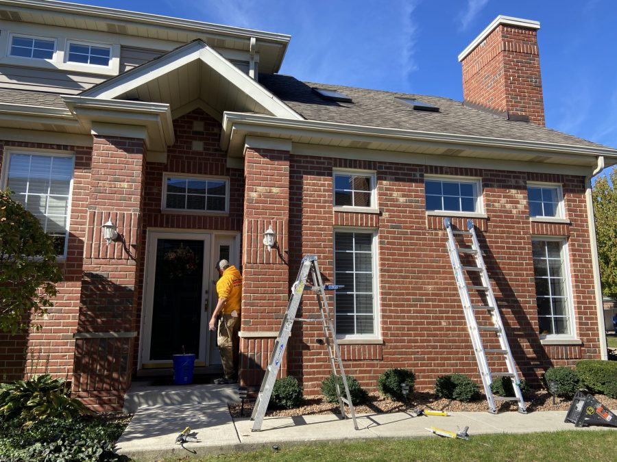 Exterior Restoration Project in Forest Ridge, IL