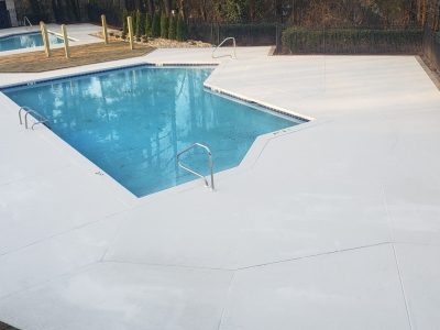 Pool Deck Painting After